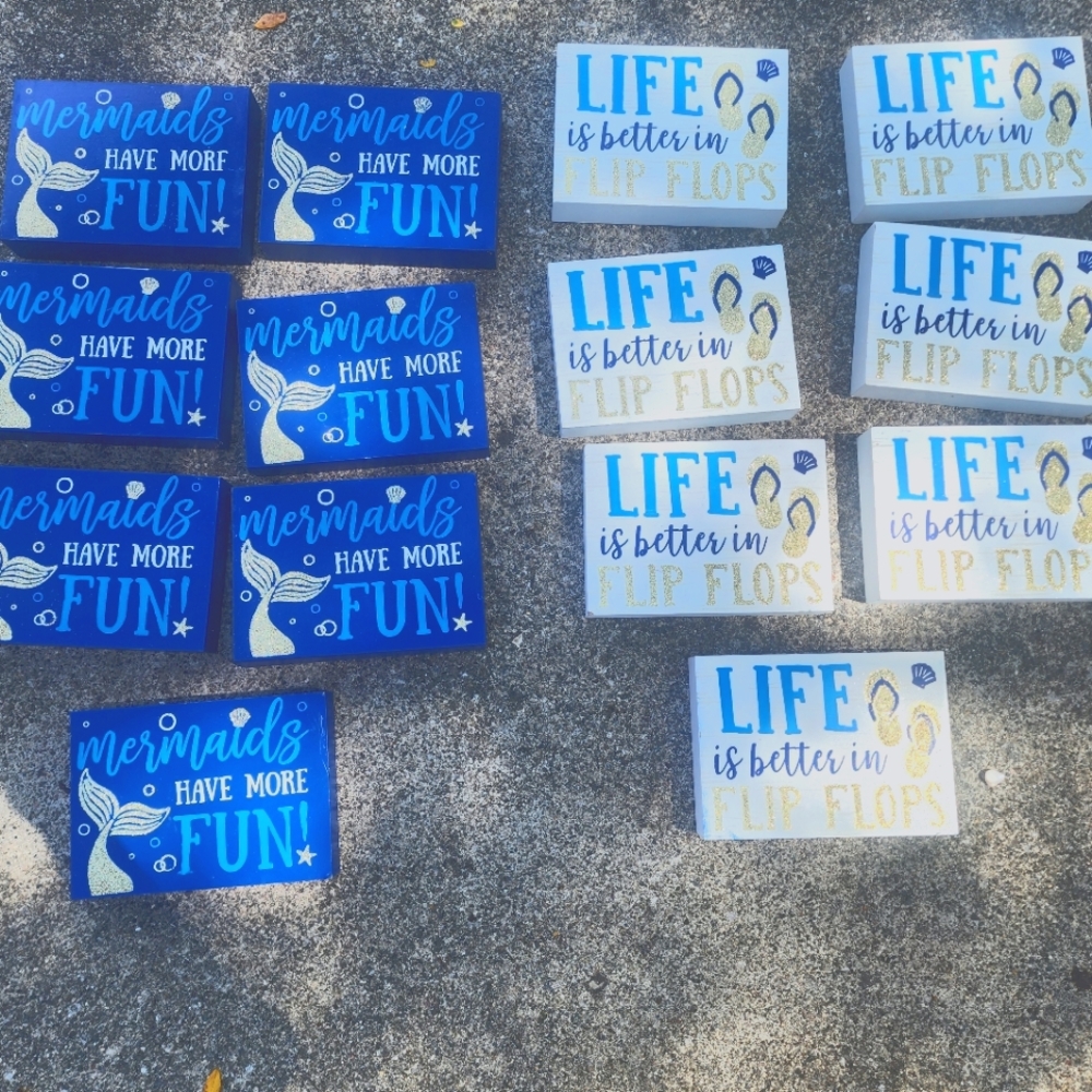 Decorative Glitter Signs